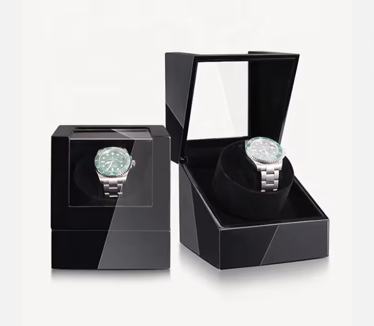 WATCH WINDER BLACK PIANNO, collector watch winder, luxury gift watch winder, men’s watch winder, gift for watch lovers, anniversary gift for him, elegant watch winder gift, premium watch accessory, watch enthusiast accessory, collector edition winder, luxury home decor watch winder, professional display box, elegant office desk winder, showroom watch display, watch winder for man cave, collector’s item watch winder, watch winder for jewelry store, display cabinet for watches, automatic winder 