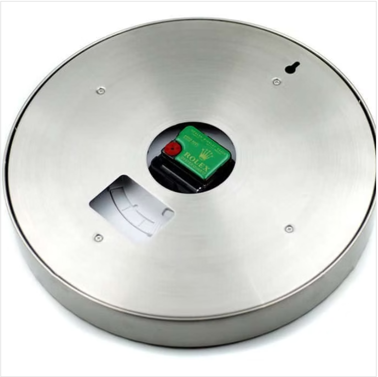 Stainless steel back cover clock-3