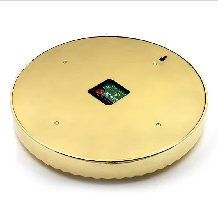 Modern luminous wall clock, Swiss-inspired luminous wall clock