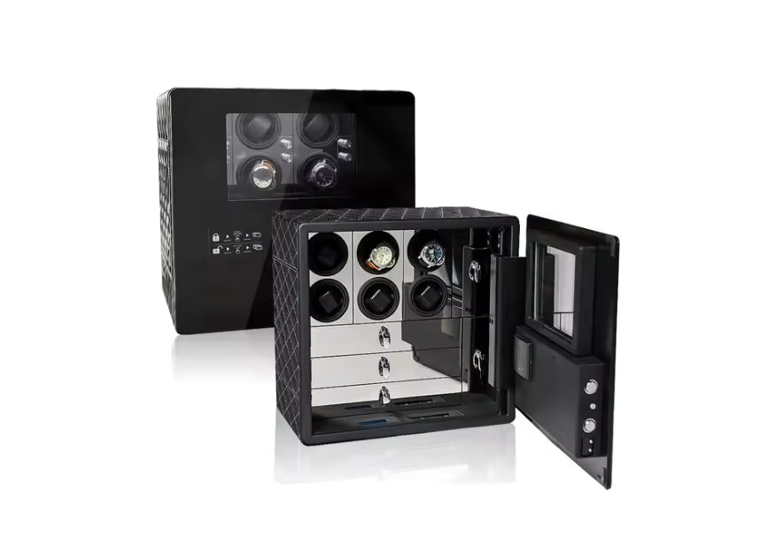 Bwatche SteelGuard Pro – Advanced Precision Watch Winder Safe