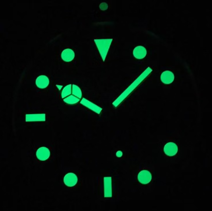 LUMINOUS ROLEX DIAL, NIGHT LUMIOUS, ROLEX DEPPSEA DWELLER