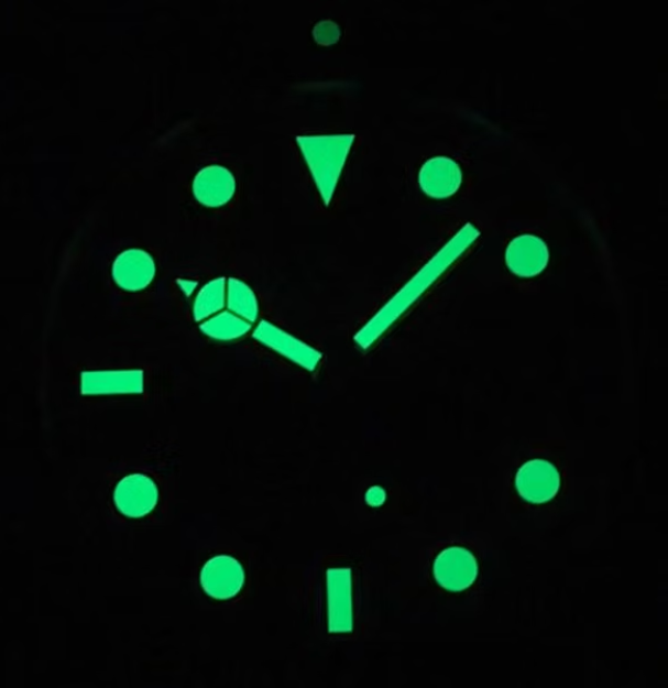 Rolex Stainless steel 50TH edition wall clock with luminous markers