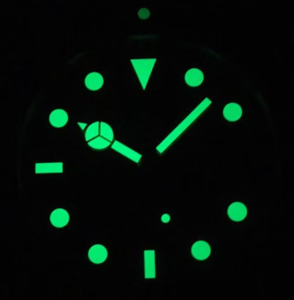 Side profile showing depth and premium build of GMT Bruce Wayne clock