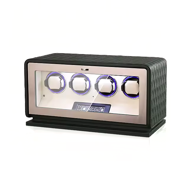 Side Angle of BWatche GrandTourer Luxe with Tempered Glass Door