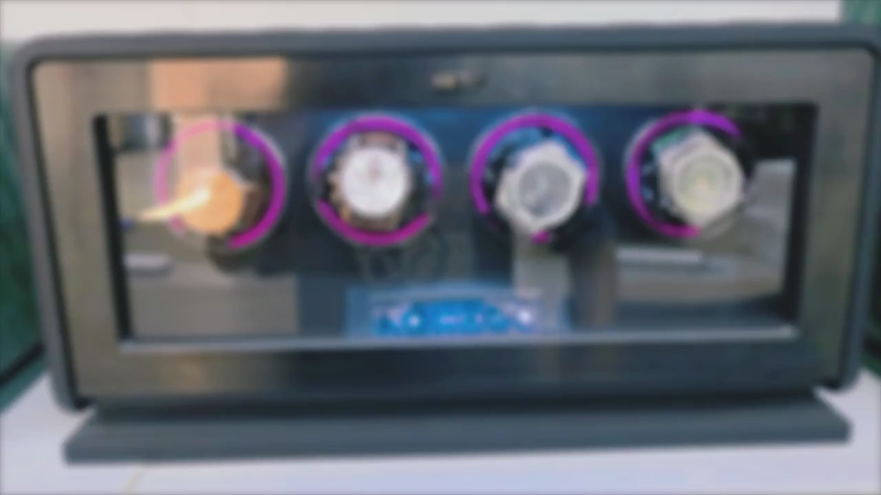 GrandTourer Luxe Watch Winder Displayed in Luxury Home Setting